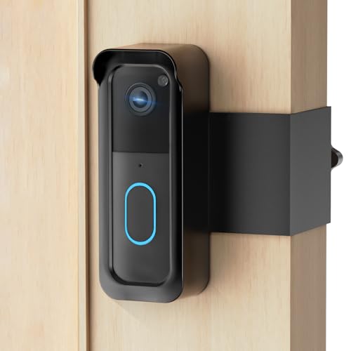 Blink Doorbell Mount, 2nd Gen Anti-Theft Blink Doorbell Camera Mount No Drilling with Rain Cover, Fit for Blink Video Do - Detailed View