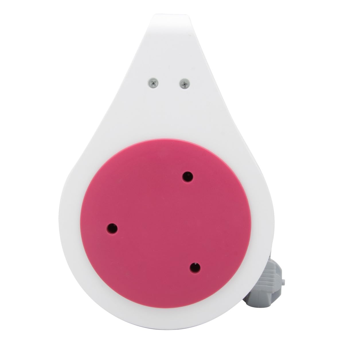 Designerski mini zwijacz z 3 gniazdami 2P+T, 7 m, różowy. Zenitech