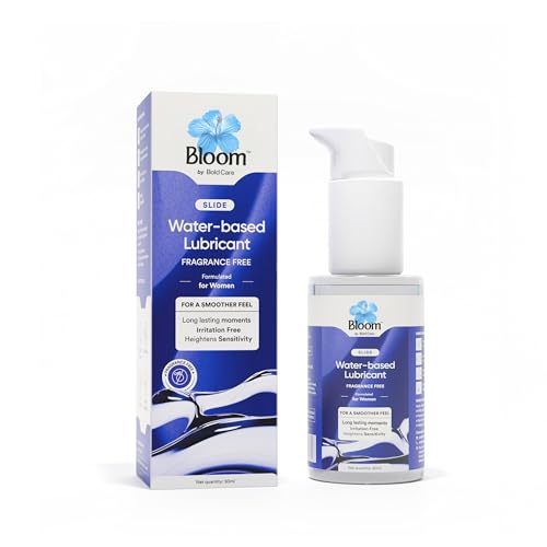 Image of Bloom by Bold Care Fragrance Free Lubricant | (50 ml) | Fertility Friendly| For Long-lasting Painless Experiences | Natural Lube for Dryness | Non-Sticky & pH Balanced Formula