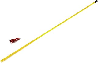Integy RC Model C29704YELLOW Antenna Tube 320mm + Cap w/ Alloy Mount for RC Boat