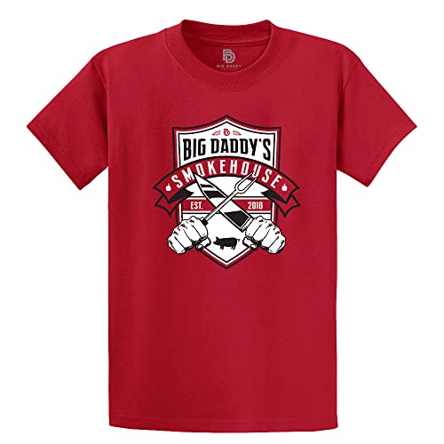 Big Daddy Smoke House Short Sleeve Tee - Red