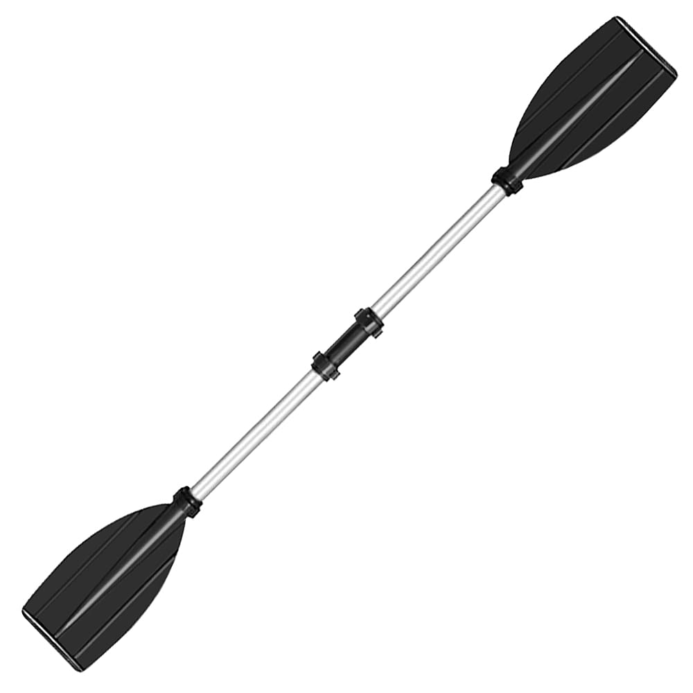 Wakects 125cm Pagaia Kayak, Pagaie Leggere in Lega di Alluminio per Adulti, Design Smontabile per Facile Conservazione e Trasporto
