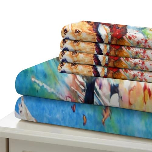 Funda nórdica de Obama con impresión 3D divertida y 2 fundas de almohada de microfibra para cama 90 7
