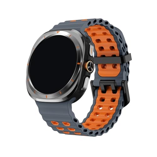 �X�|�[�c�V���R���V�[�����O�x���g�ɓK������Samsung Galaxy Watch Ultra 47mm�A�N�Z�T���[(Space Gray-Orange)