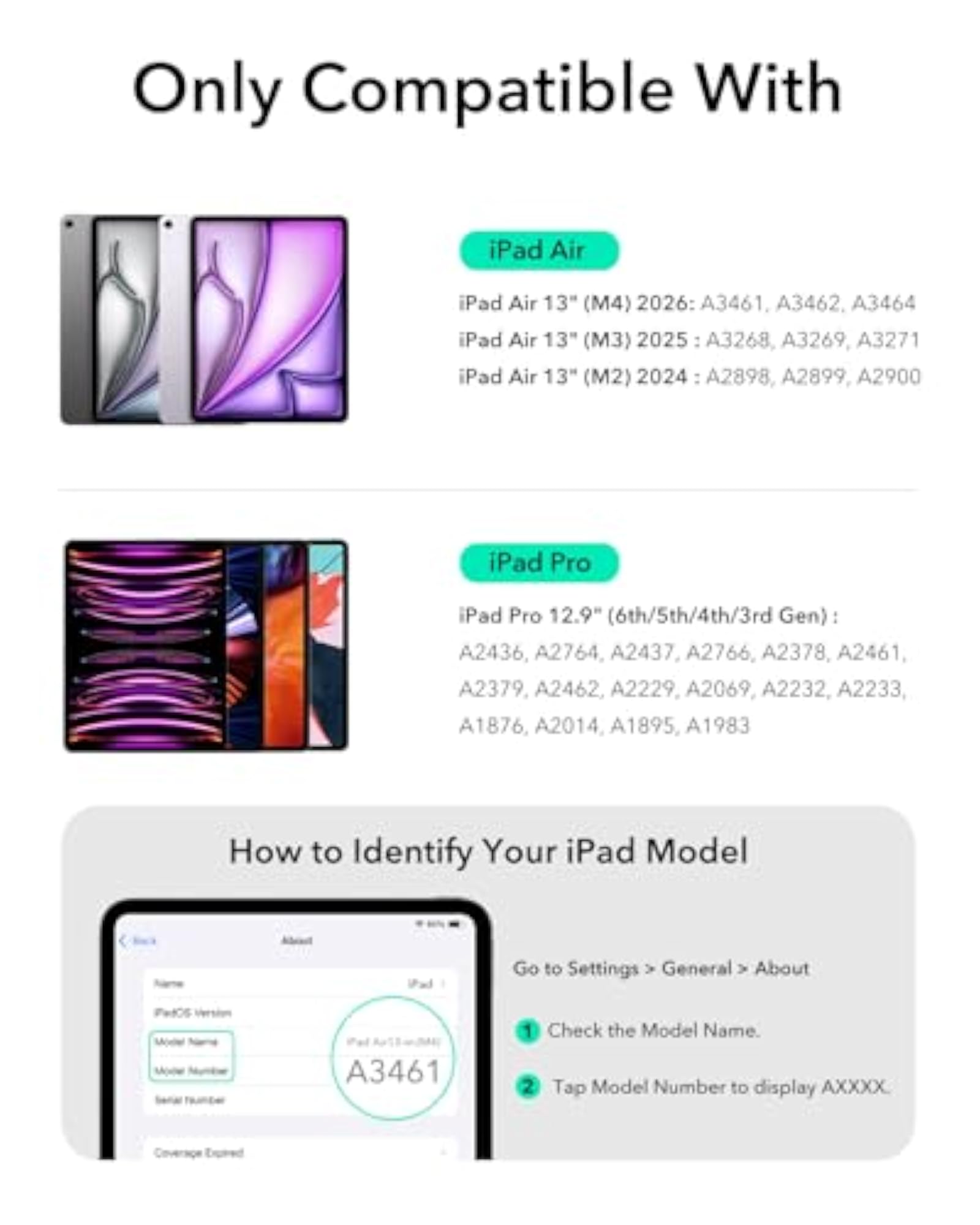 iPad Air/Pro Case with Quick-Set Magnetic Stand