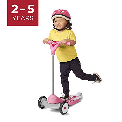 Image of Radio Flyer My 1st Scooter, for Kids 2-5 Years Old, Pink
