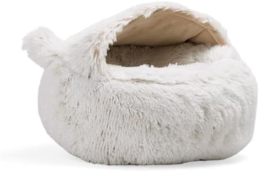 EveryYay by Petco Self-Warming Cat Ear Burrow Bed 16" L X 16" W X 8" H