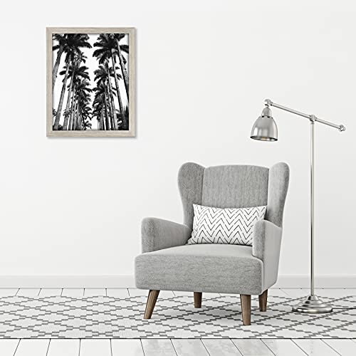 Americanflat 22x28 Poster Frame with Polished Plexiglass - Wide Picture Frames Made of Engineered Wood for Vertical or Horizontal Wall Display - Epic Collection - Driftwood