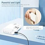 ALTSON 60 LED Portable Selfie Light Video Conference Lighting with Clip & Camera Tripod Adapter Rechargeable 2200mAh CRI 97+, 9 Light Modes for Phone iPhone Webcam Laptop Photo Makeup - Image 5