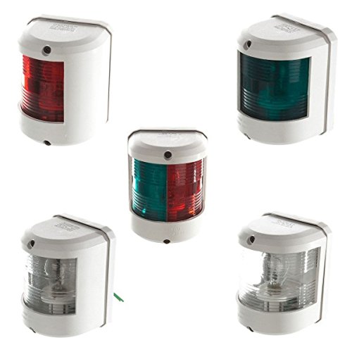 OSCULATI Fanale U78 Rosso/Verde/Nero 12 V