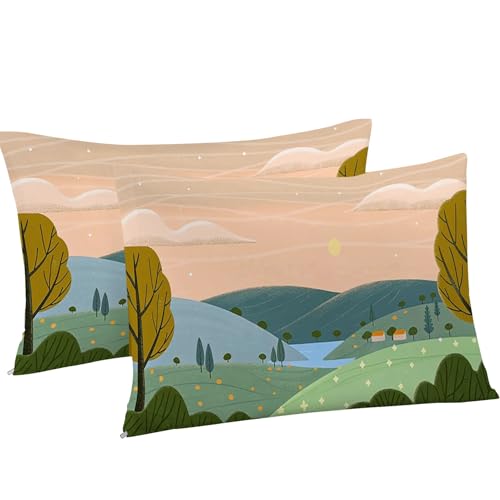 Housse de Couette 220x240 en Microfibre Douce avec Fermeture Éclair Pratique
