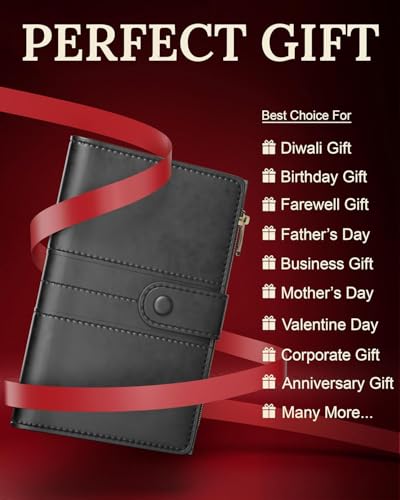 Image of FEDUS Premium Passport Holder for Men, Passport Holder for Women Passport Cover Case Wallet with Card Holder, RFID Protected Travel Accessories Organiser, Faux Leather