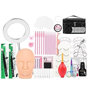 Wimper Extension Training Kit Beginners Kunstmatige wimpers Enten Practice Set 25PCS Lasting Retention
