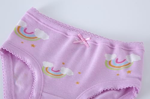 Image of benetia Girls' Underwear Soft Cotton 6-8 Pack