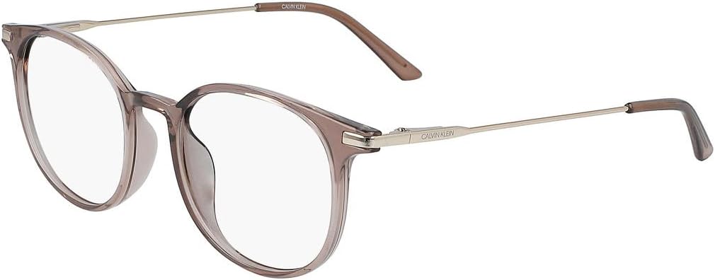 Calvin KleinCK20704 269 47Crystal Brown Round Unisex Eyeglasses