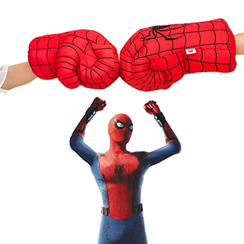 image for AOTLEANNO Plush Boxing Gloves with Cape and Blindfold, Incredible Pink