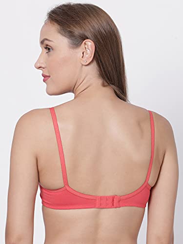 Image of Macrowoman W-Series Women's Cotton Blend Padded Wire Free Modern Seamless Bra