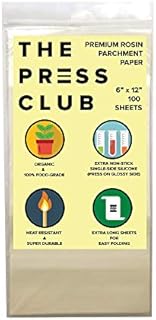 Premium Super Slick Parchment Paper Squares | 100 Sheets | 6