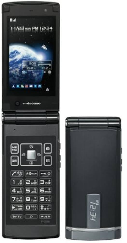 docomo N-03C ブラック ガラケ 白ロム FOMA 携帯電話 未使用 Amazon | N-03C ブラック 携帯電話 白ロム ドコモ docomo