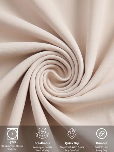 Image of GRECIILOOKS Trousers for Woman | Womens High Rise High Waist Flared Korean Style | Formal Pant for Women Office Wear| Track Pants for Womans Elegant for College & Events (Available in Plus Size)