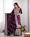 FASHION FRONTIER Beautiful Heavy Chinnon Silk New Punjabi Style Sharara Suit For Women Ready To Wear Salwar Kameez With Dupatta (US, Alpha, XX-Large, Regular, Wine)