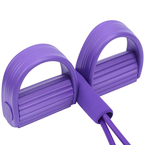Ejercitador de piernas con cuerda elástica y pedal miniatura 2