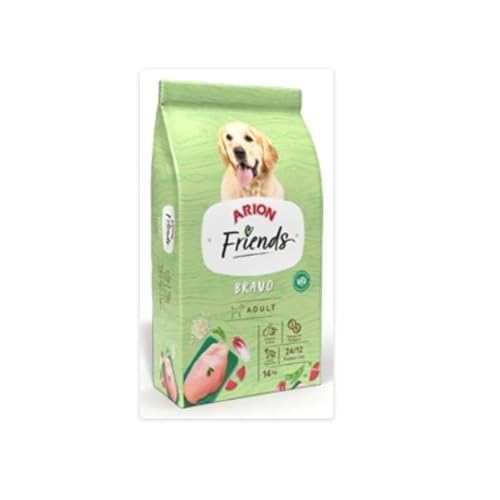 Arion Friends – Pienso para perros adultos Arion Friends pollo y arroz. 14 Kg