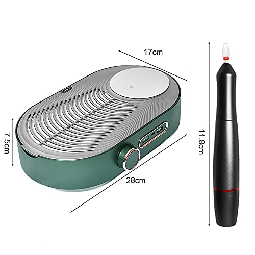 Nail Dust Suction Collector & Lighting Power Salon Tools Vacuum Cleaner Manicure miniatura 6