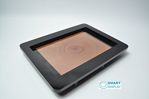 TABcare Compatible iPad Mini 1/2/3 Black Acrylic Security Anti-Theft Enclosure with Wall Mount Kit