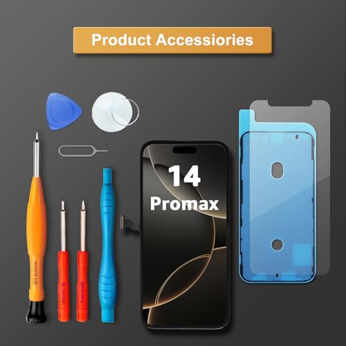 Image of LL TRADER Screen Replacement for iPhone 14 pro max 6.7 inch LCD Repair Kits