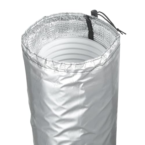 Gaine isolante pour flexible de clim | Gaine Isolée Imperméable Lavable,Enveloppe pour tuyau climatiseur,Hiver extérieur intérieur fenêtre garage camping-car maison appartement