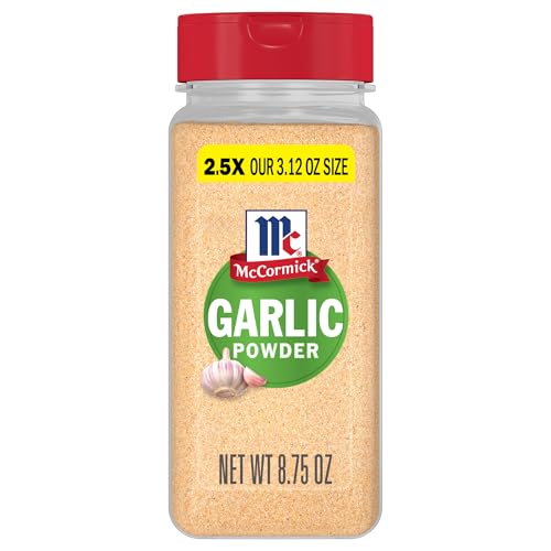 McCormick Garlic Powder, Non GMO, Made from Fresh, Whole Garlic Cloves, For Bringing Consistent Flavor to...