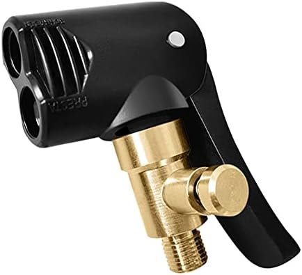 YAEOSNSI Dual Head Bike Track Pump Tyre Air Pump Valve Adapter Bike Pump Accessories Multi-use Connector Head Pump Adapter for Bicycle Bike Replacement Accessories