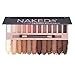 12 Colors Makeup Nude Colors Eyeshadow Palette Natural Nude Matte Shimmer Glitter Pigment Eye Shadow Pallete Set Waterproof Smokey Professional Beauty Makeup Kit (Matte Color A)