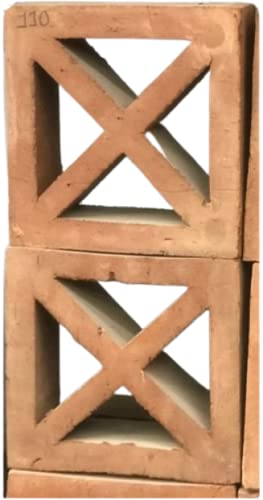 Blink Concrete Solutions Concrete Cinder Blocks Teracotta Tiles for use Decorection (Pack of 5)