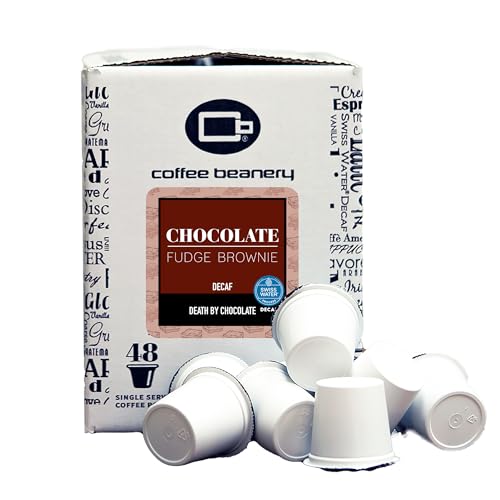 Coffee Beanery Chocolate Fudge Brownie Decaf Pods
