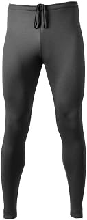 | Men's USA Classic Padded Cycling Tights | Black Thermal Brushed Fleece | Made in USA