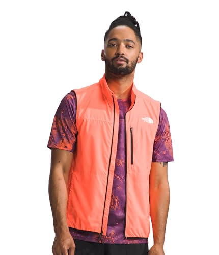 Amazon.com: The North Face Mens Higher Run Wind Vest, L, Vivid
