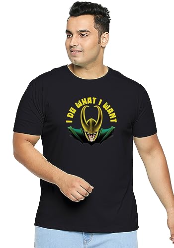 Image of Wear Your Opinion Men's S to 5XL Premium Combed Cotton Printed Half Sleeve T-Shirt (Design : Do What I Want)