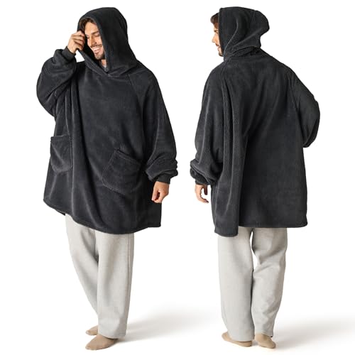 Bedsure Unisex Adult Short Velvet Wearable Blanket wearable-blankets (pack of 1)