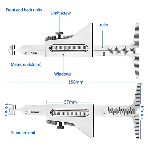 Jauge de tuyau de soudage haute précision 0-32 mm, outil d'inspection contre les défauts