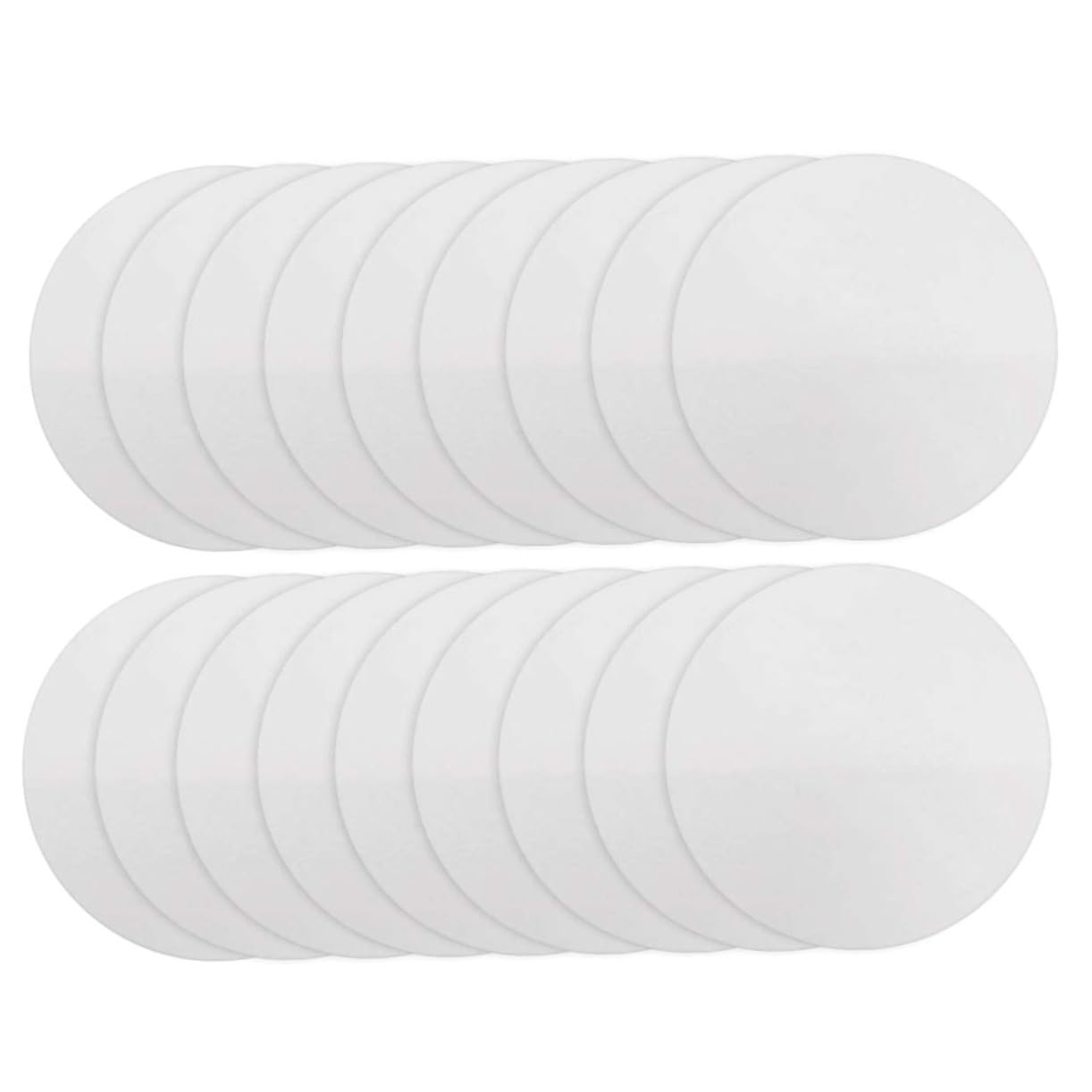 Garneck Qualitative Filter Paper 100 Sheets for Labs Chemistry Round Oil Test Paper Discs