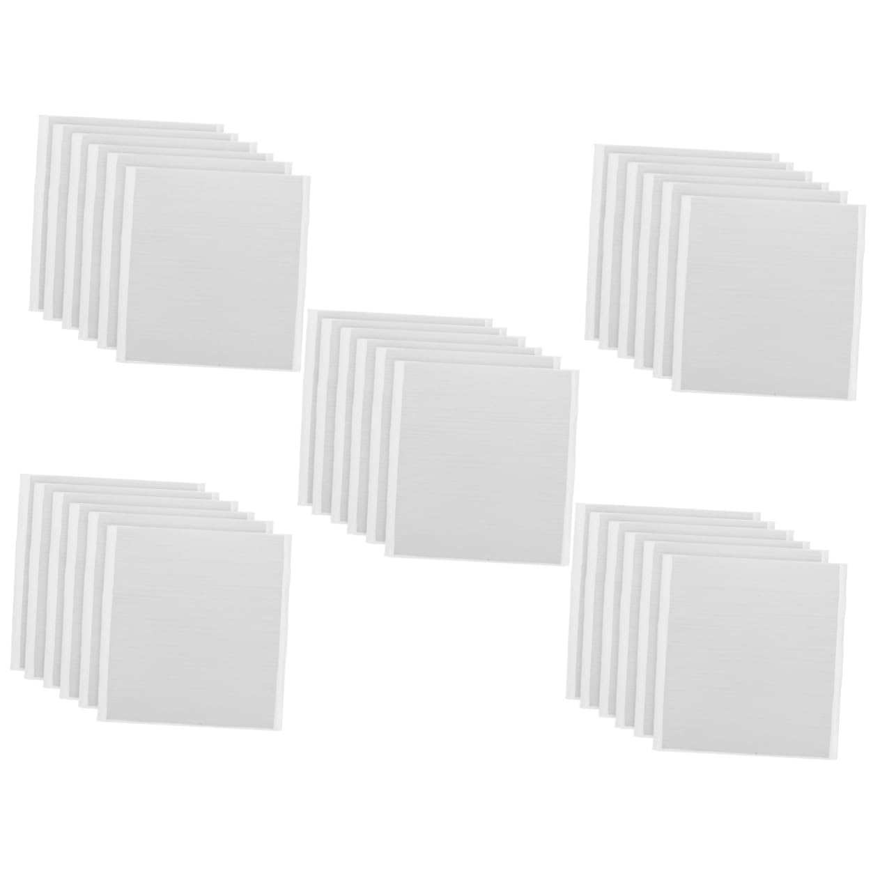 Artibetter 5 Sätze Eva Doppelseitige Bandstreifen Einseitig Schaumstoffpolsterung Klebrig Klebeband Doppelt Fotosiegelfolie Klebepad Scrapbooking-klebstoffe Weiß 6 Blätter * 5