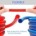 GUOFIS 1/2 Inch PEX-B Pipe/Tool Kit,2 Rolls Blue & Red Each 75 Feet (150ft) PEX Tubing, 1/2