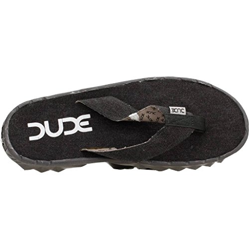 Dude Sava - Sandalias Hombre Negro Talla 42