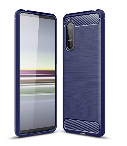 Cruzerlite Coque Sony Xperia 5 II, Carbon Fiber Texture Design Cover Anti-Scratch Shock Absorption...