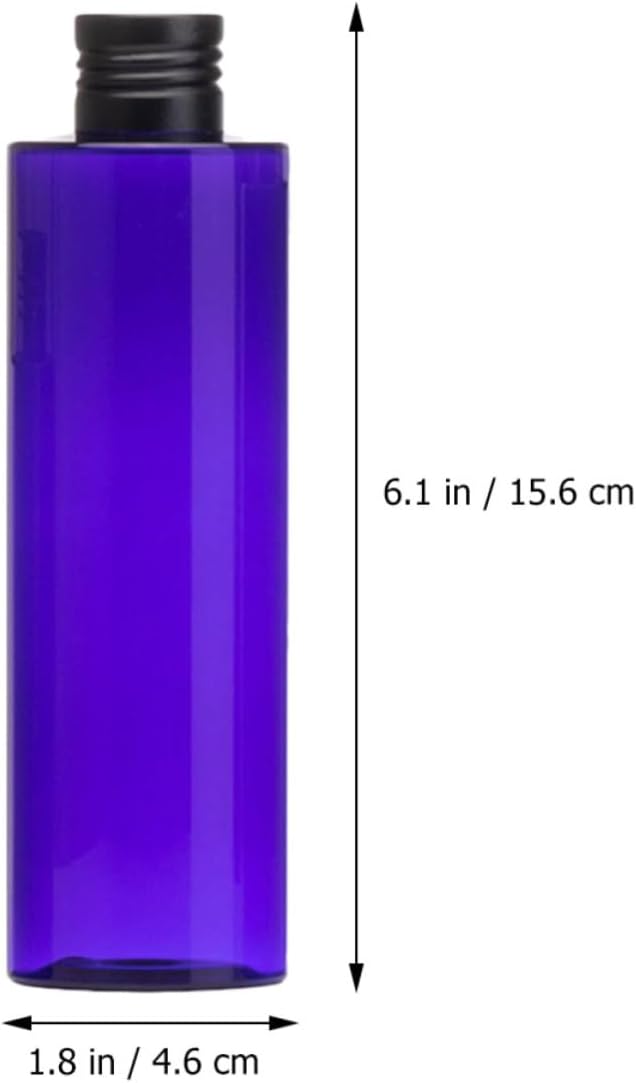 CALLARON 10pcs Blue Refillable Liquid Dispenser Bottle