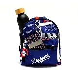 Pro Specialties Group Mini mochila de beisebol Los Angeles – série Adulto/Steet, Los Angeles, (H10' x W8' x D3')., Mochilas Diárias