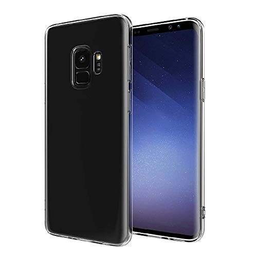 Image of Solimo Basic Case for Samsung Galaxy S9 (Silicone Transparent)