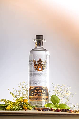 McQueen and the Violet Fog Handcrafted Gin 40% Vol. 0,7l in Geschenkbox – Bild 2